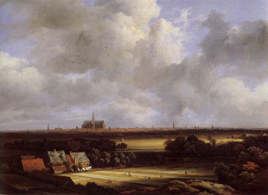 View of Haarlem with Bleaching Grounds